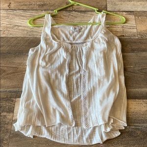 American eagle tank top button up